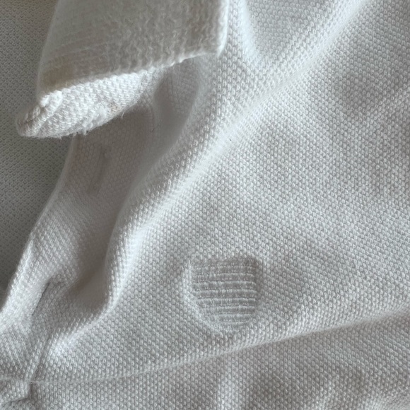 Zara boys white polo shirt with short sleeve. Size 6 - Picture 4 of 7